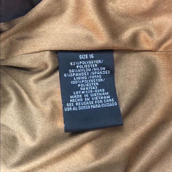 Rust Formal Dress - Picture 4 of 4